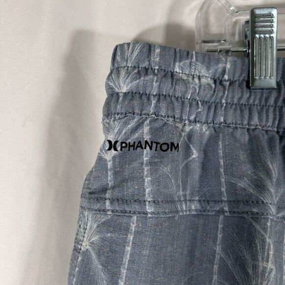 Hurley Board Shorts Men's XL Grey Flamingo Pull On Drawstring Pockets - Picture 6 of 8